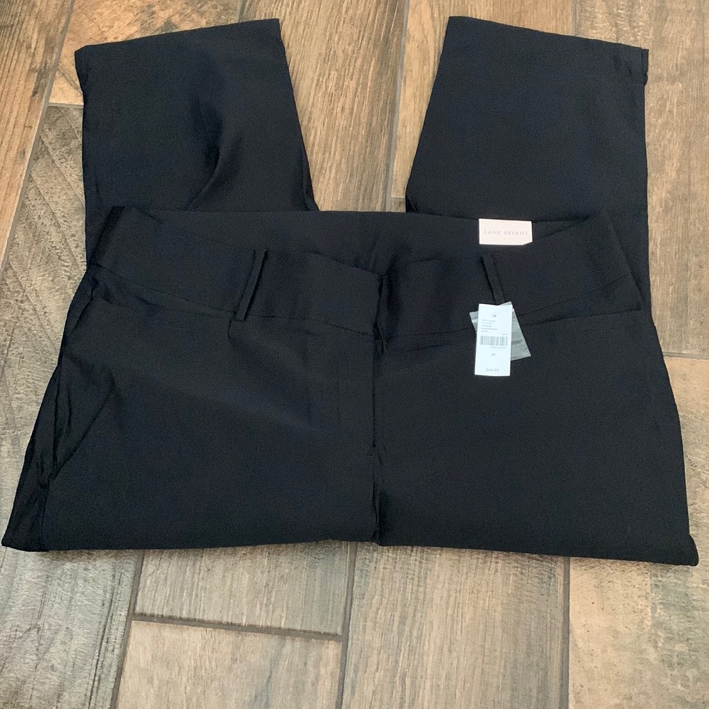 Lane Bryant Black Capri